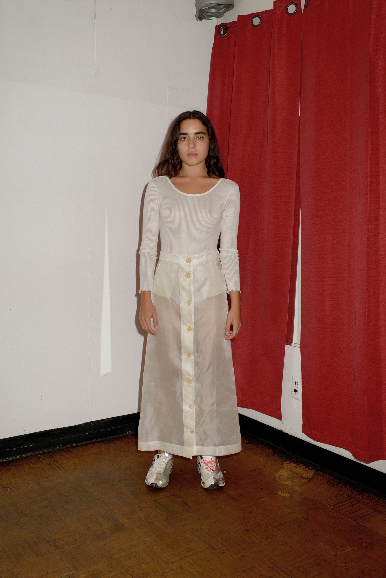 Duffy Skirt - Silk Organza