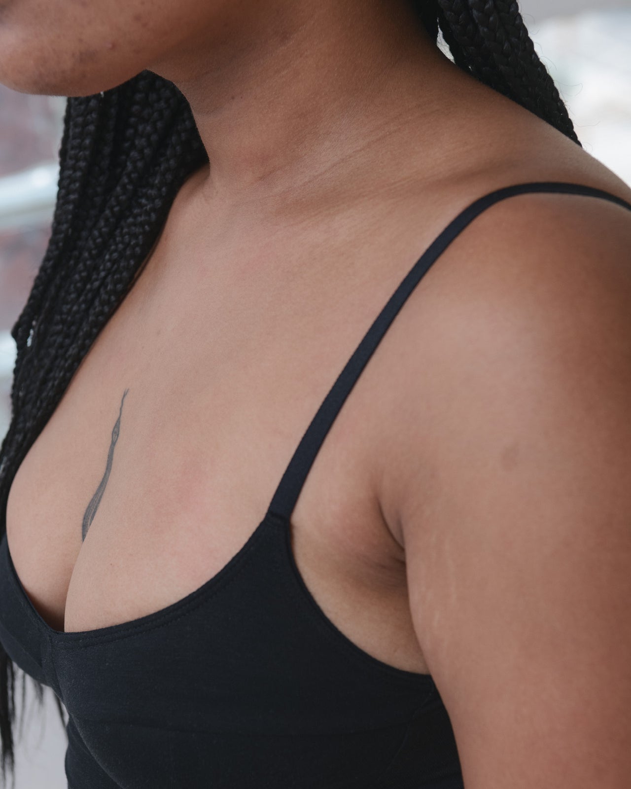 Body with Bra - Bamboo Lyocell - Black