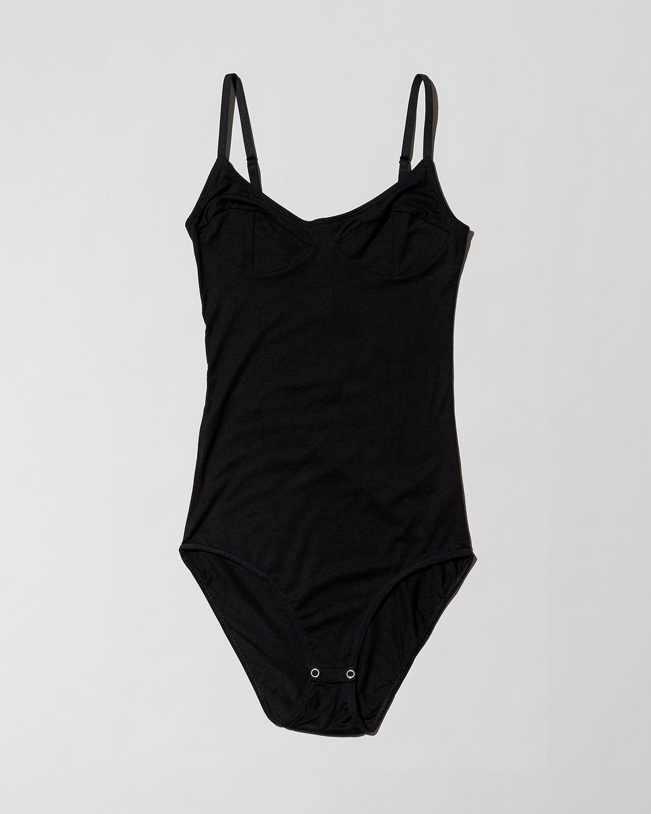 Body with Bra - Bamboo Lyocell - Black
