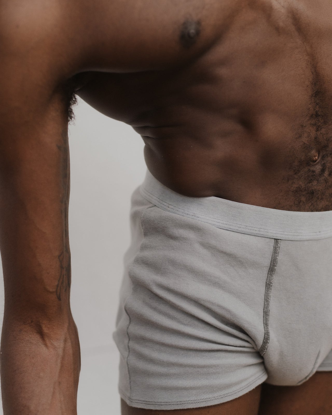 Briar Boxer - Regenerative Cotton Jersey - Basalt Grey