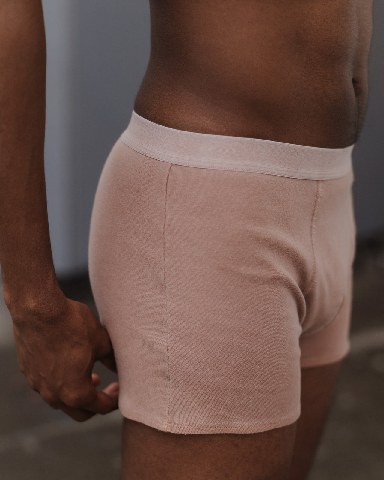 Briar Boxer - Regenerative Cotton Jersey - Garnet Orange