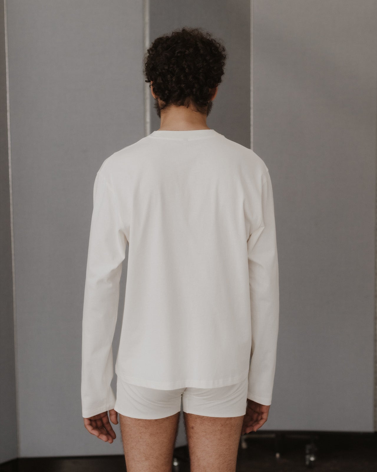 Briar Long Sleeve Tee - Regenerative Cotton Jersey - Undyed
