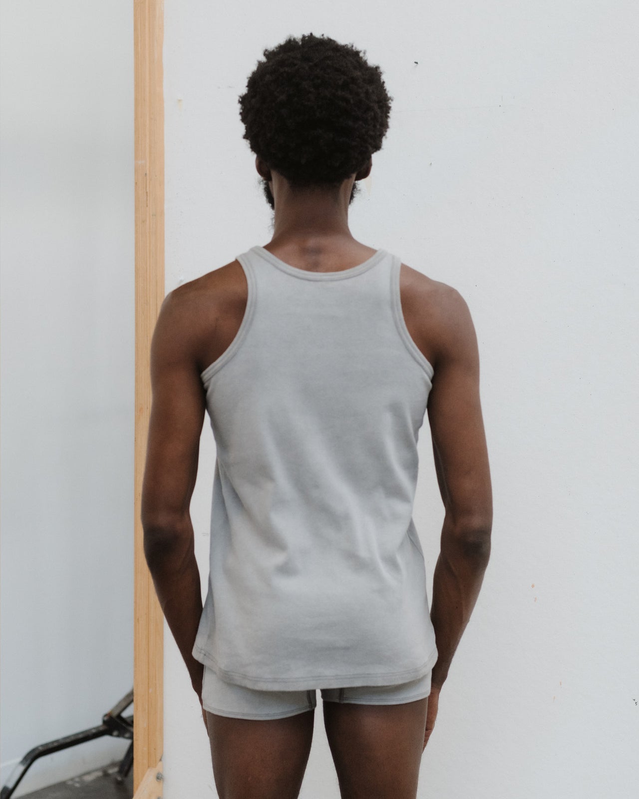 Briar Tank - Regenerative Cotton Jersey - Basalt Grey