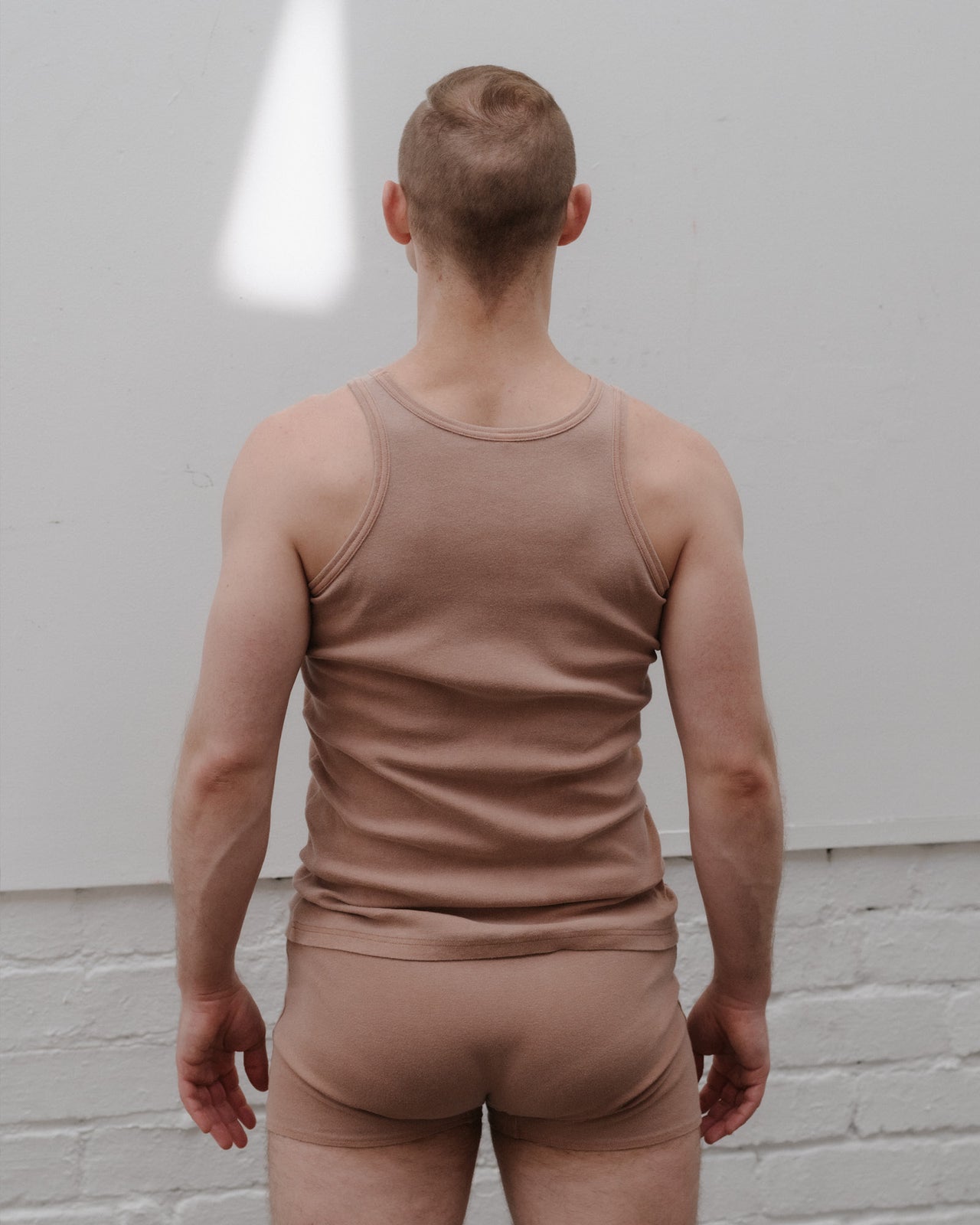 Briar Tank - Regenerative Cotton Jersey - Garnet Orange