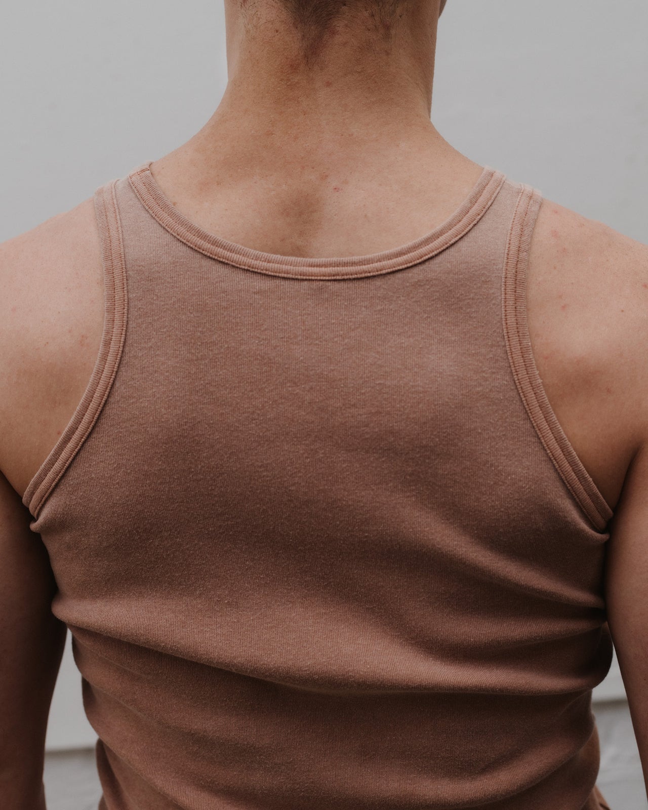 Briar Tank - Regenerative Cotton Jersey - Garnet Orange