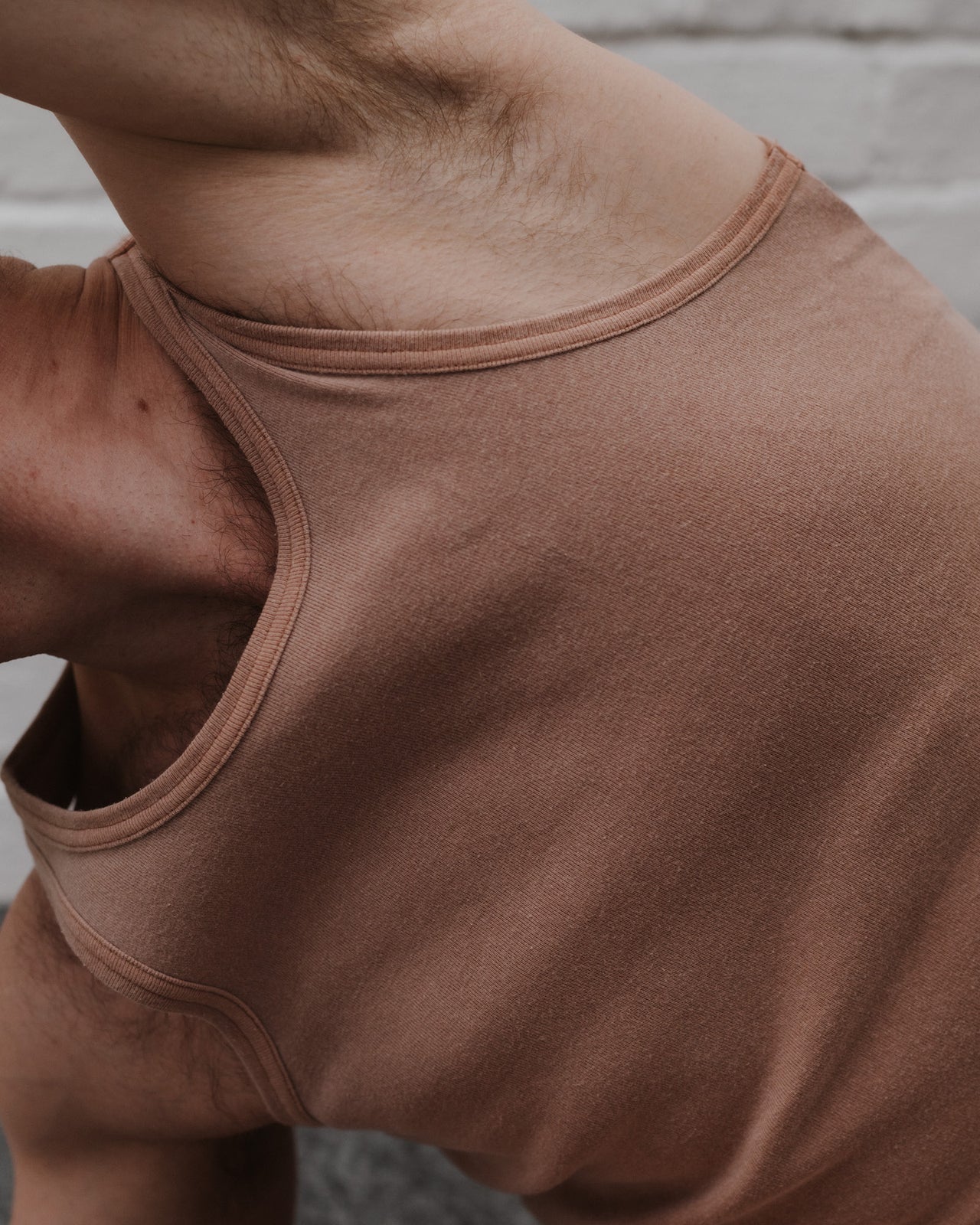 Briar Tank - Regenerative Cotton Jersey - Garnet Orange