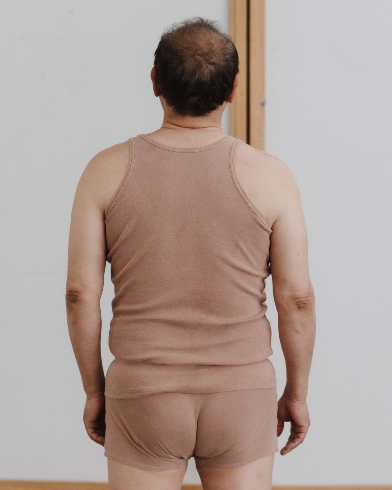 Briar Tank - Regenerative Cotton Jersey - Garnet Orange