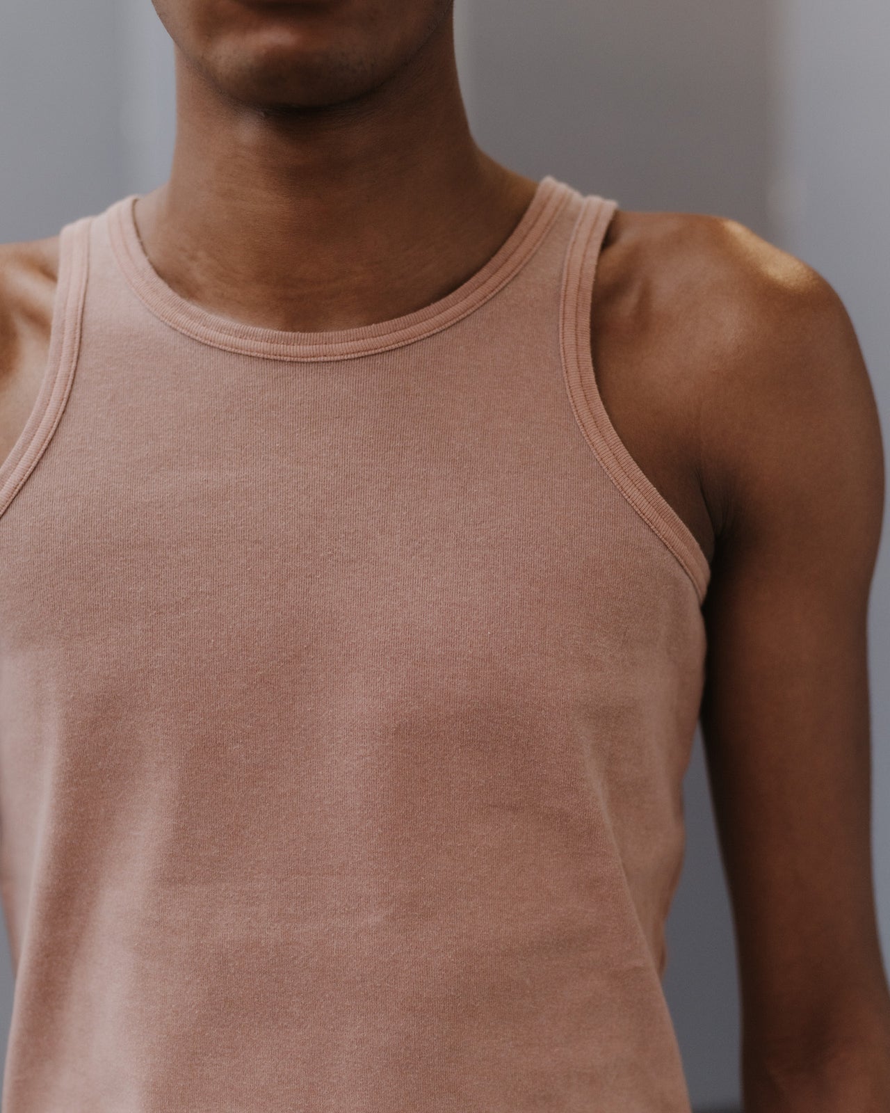 Briar Tank - Regenerative Cotton Jersey - Garnet Orange