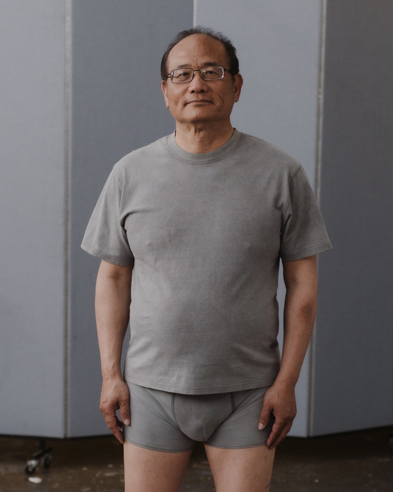 Briar Tee Shirt - Regenerative Cotton Jersey - Basalt Grey