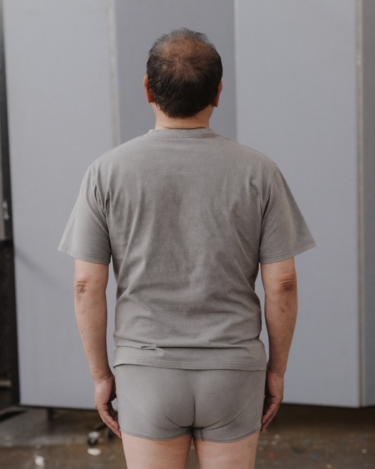 Briar Tee Shirt - Regenerative Cotton Jersey - Basalt Grey