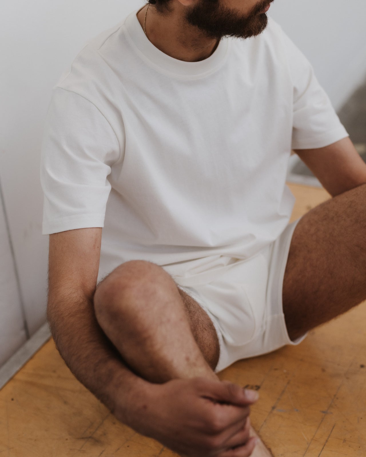Briar Tee Shirt - Regenerative Cotton Jersey - Undyed