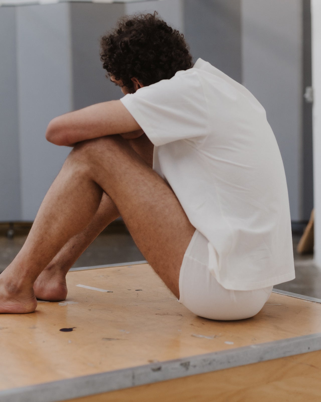 Briar Tee Shirt - Regenerative Cotton Jersey - Undyed