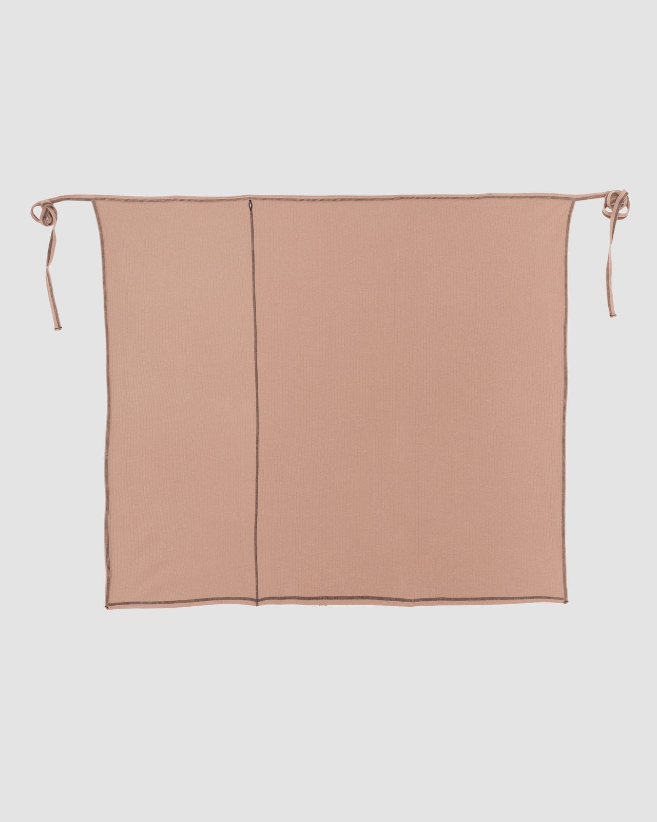 Brig Punica Skirt - Cotton Hemp Jersey - Brick / Black