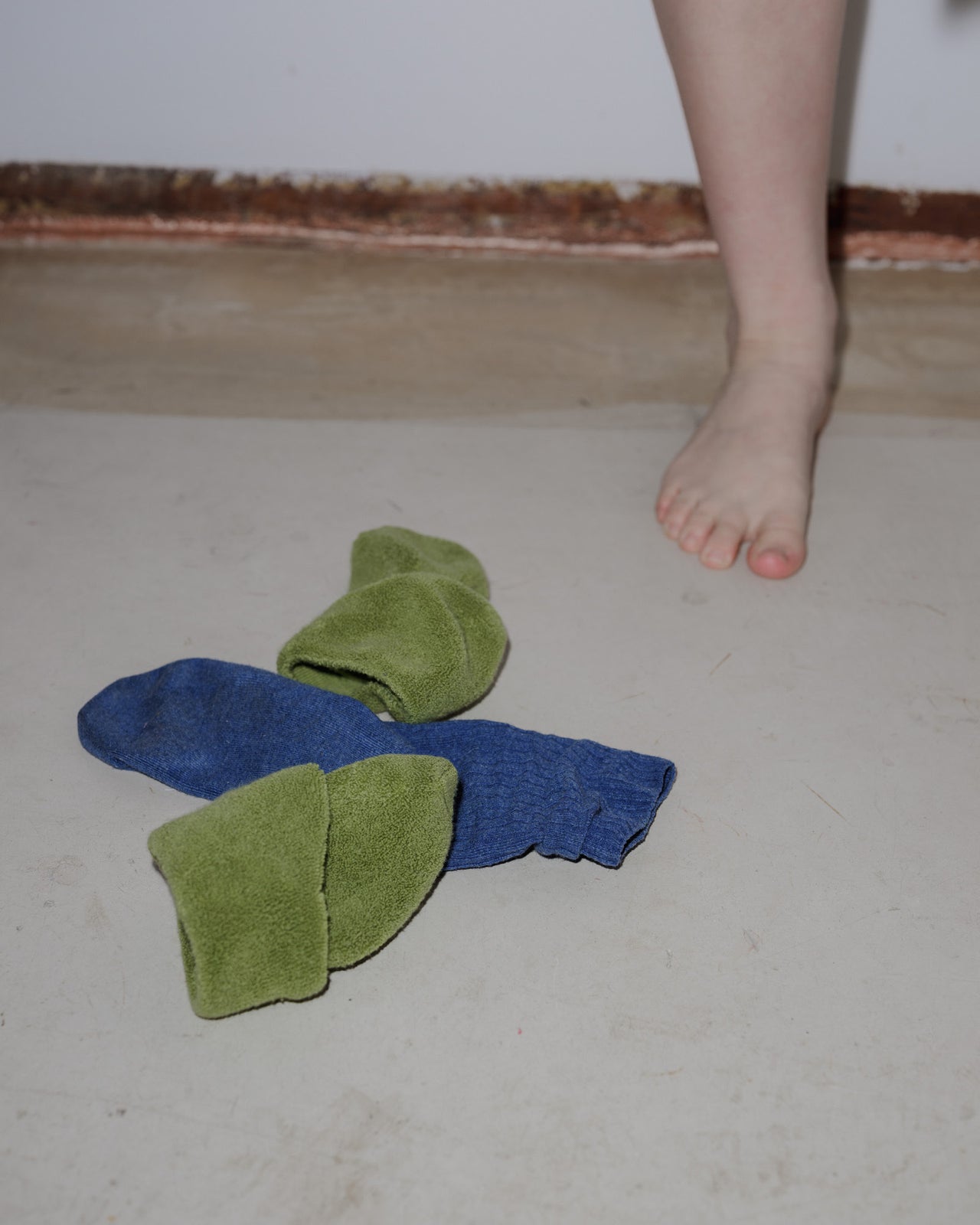Buckle Ankle Socks - Longstaple Cotton - Mun Green - AU23