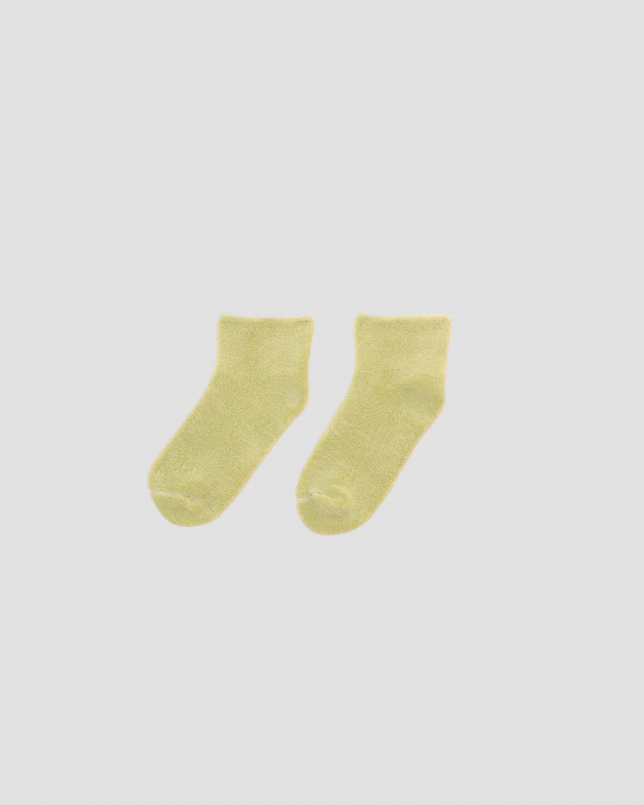 Buckle Ankle Socks - Longstaple Cotton - Lima
