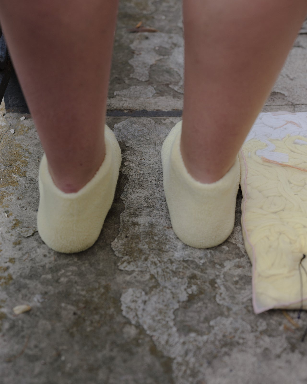 Buckle Ankle Socks - Longstaple Cotton - Mimosa