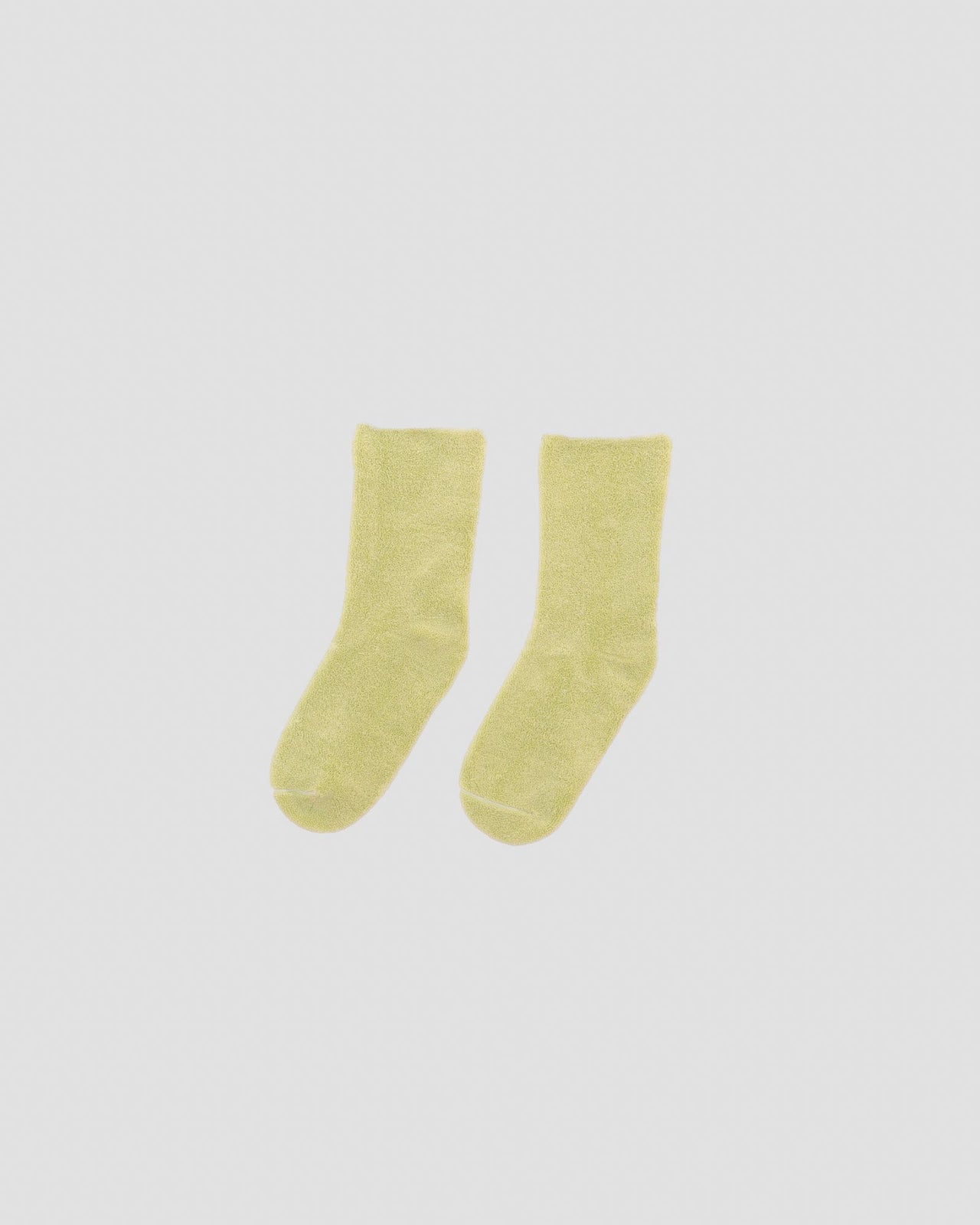 Buckle Overankle Socks - Longstaple Cotton - Lima