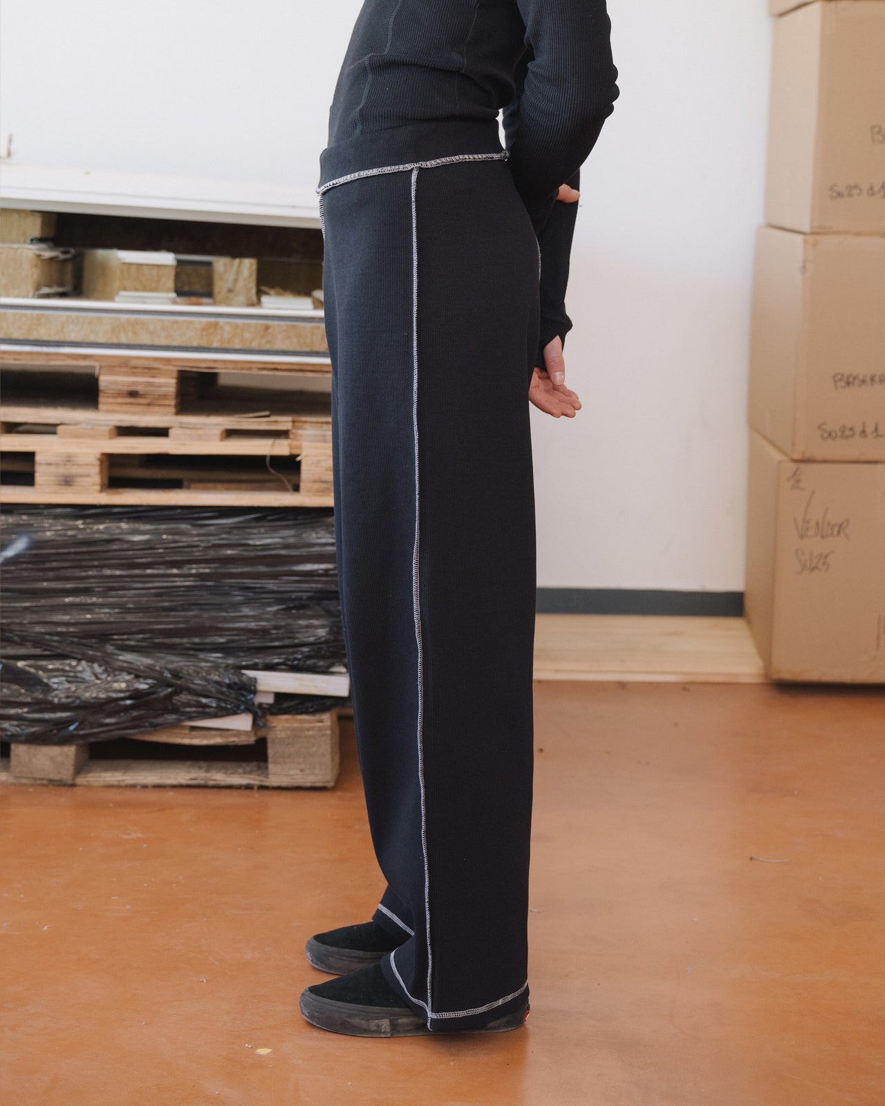 Camer Pants - Organic Cotton - Black