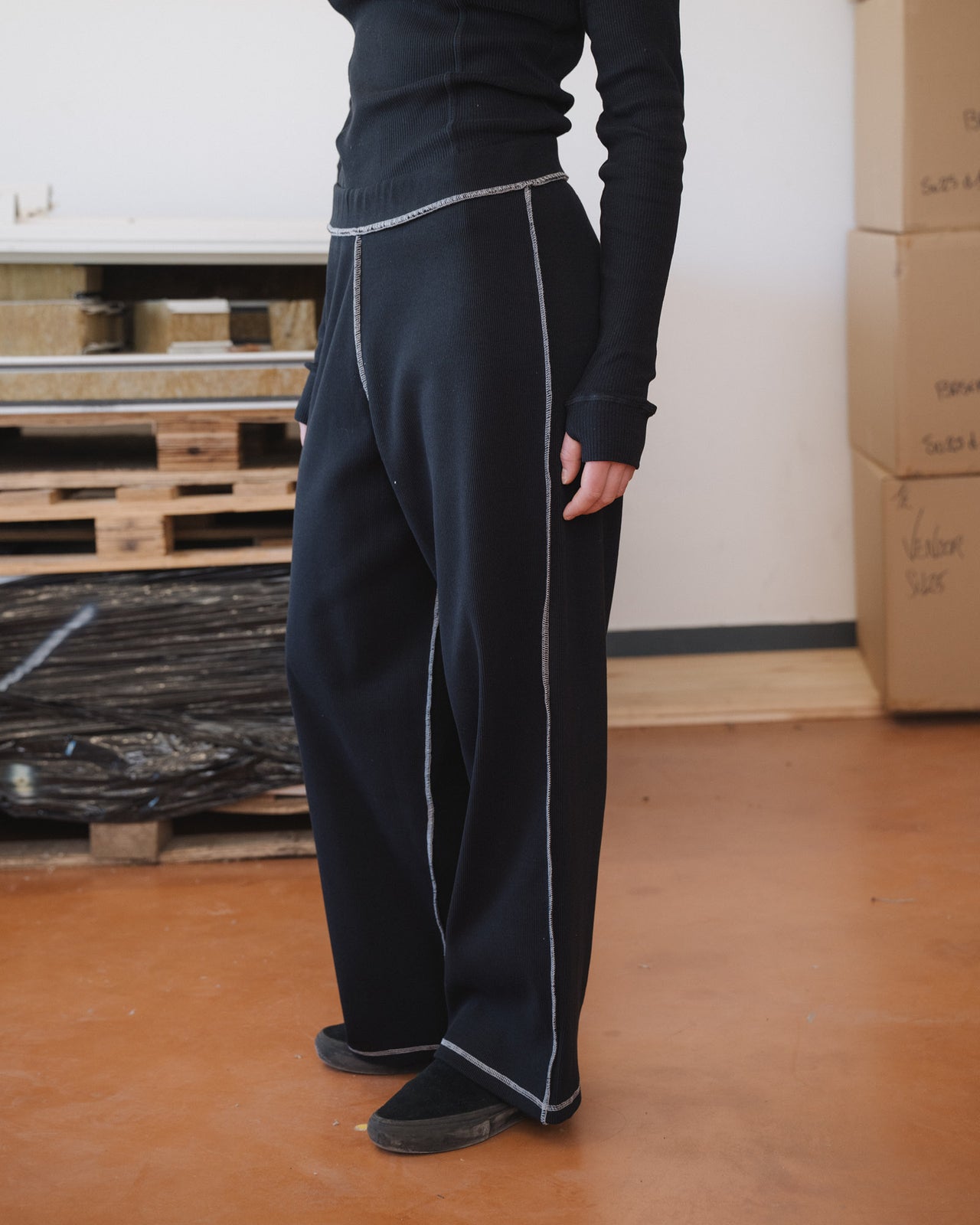 Camer Pants - Organic Cotton - Black