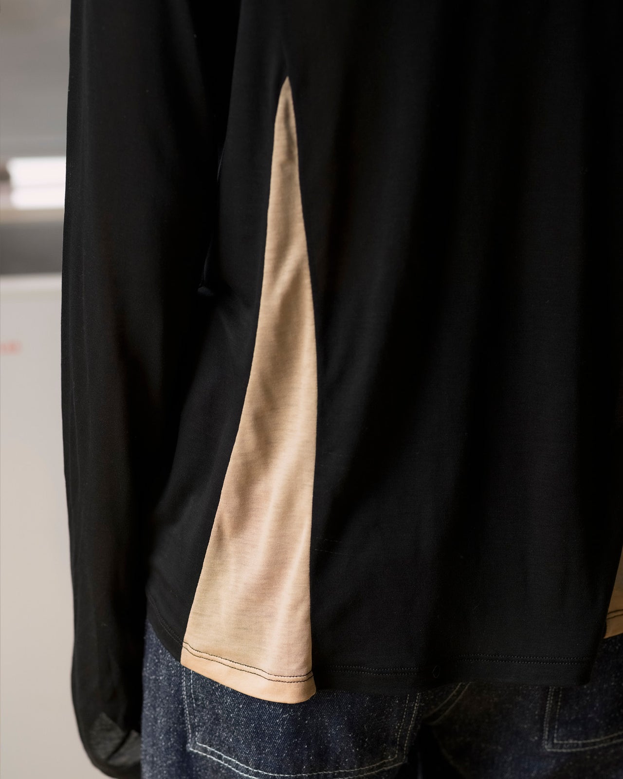 Case Long Sleeve Tee - Deadstock Lyocell - Black