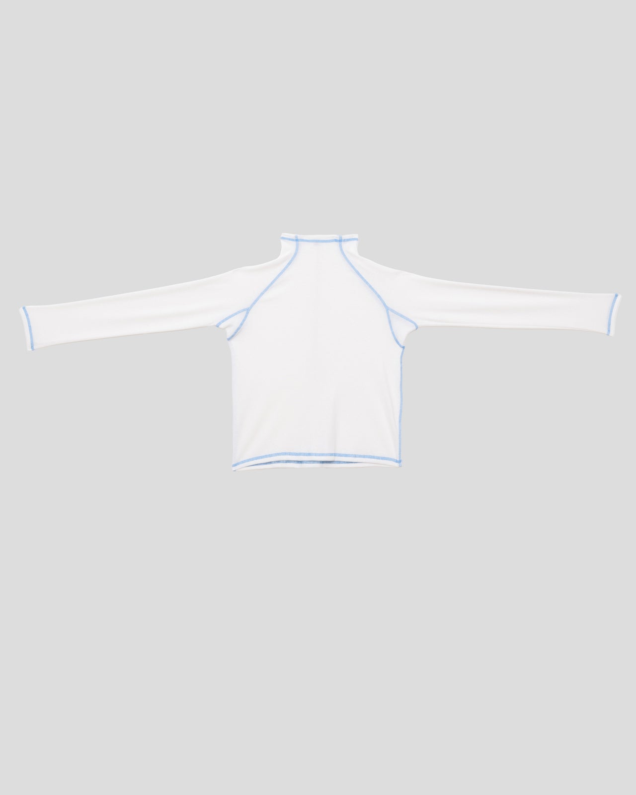 Cast Turtleneck - Recycled Cotton - Undyed / Blue