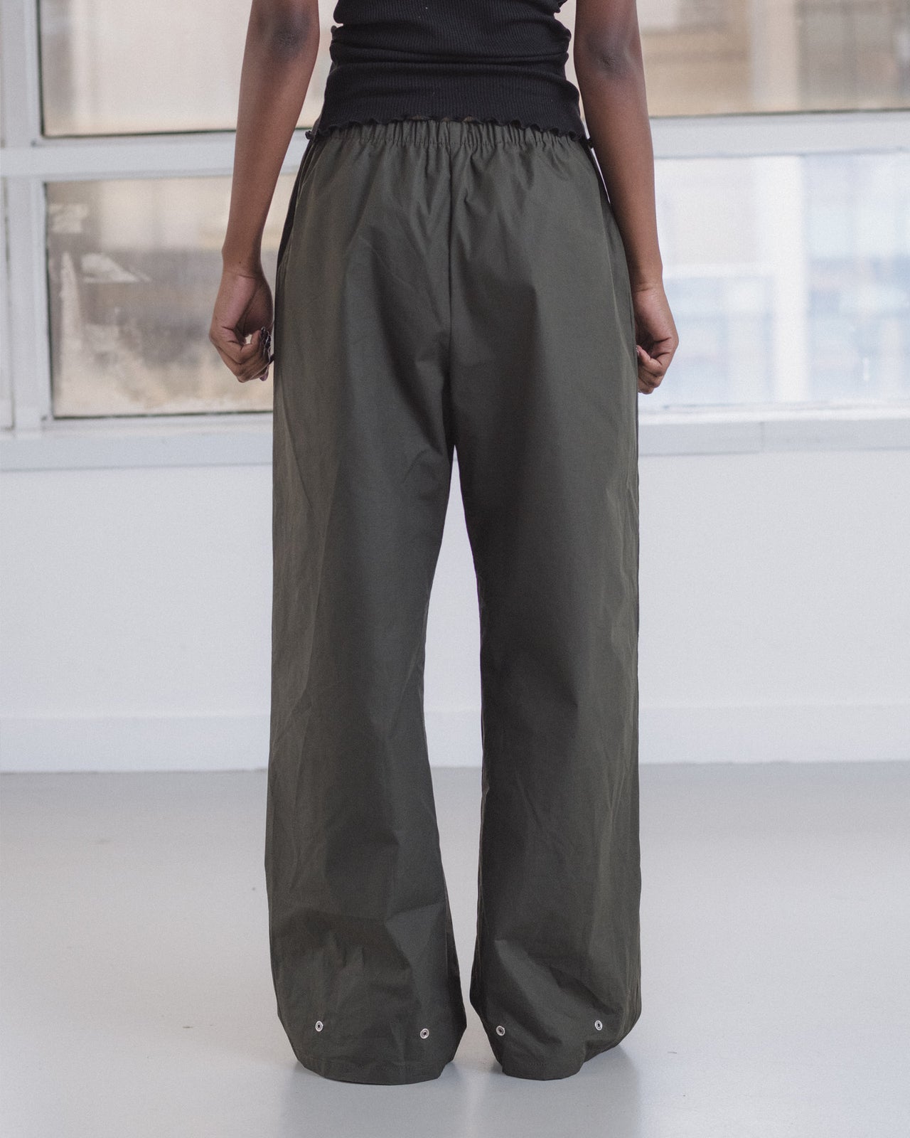 Cave Pants - Waxed Cotton - Green Brown