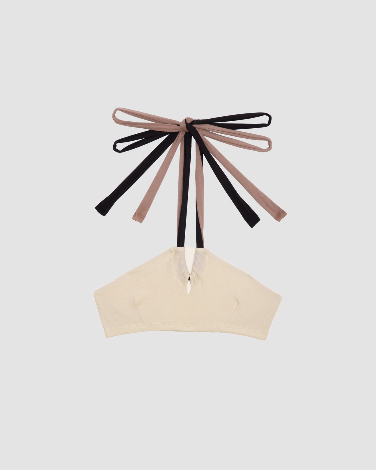 Circ Bra - Organic Cotton Rib - Kano Pink