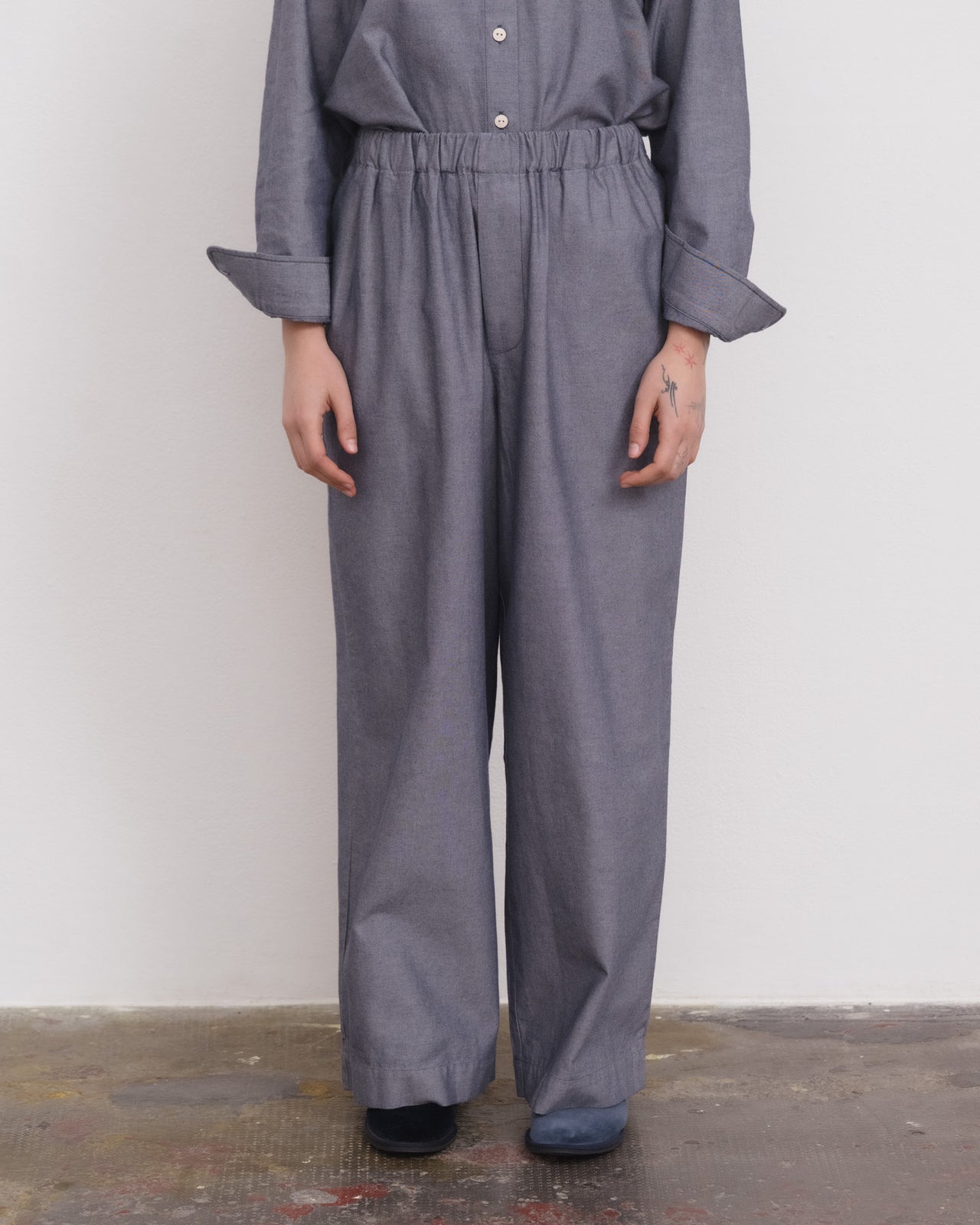 Claude Pants - Recycled Denim - Dark Denim