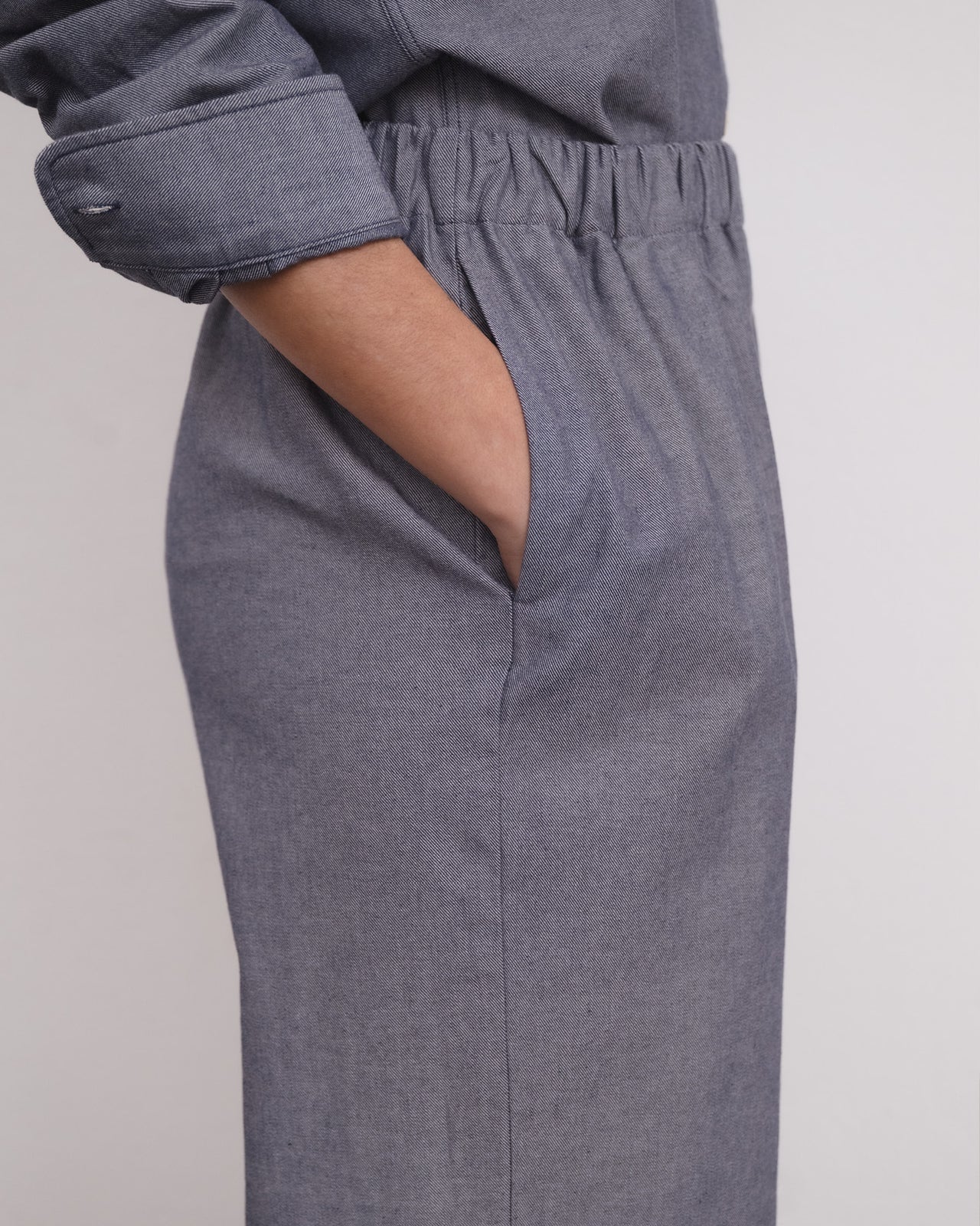 Claude Pants - Recycled Denim - Dark Denim