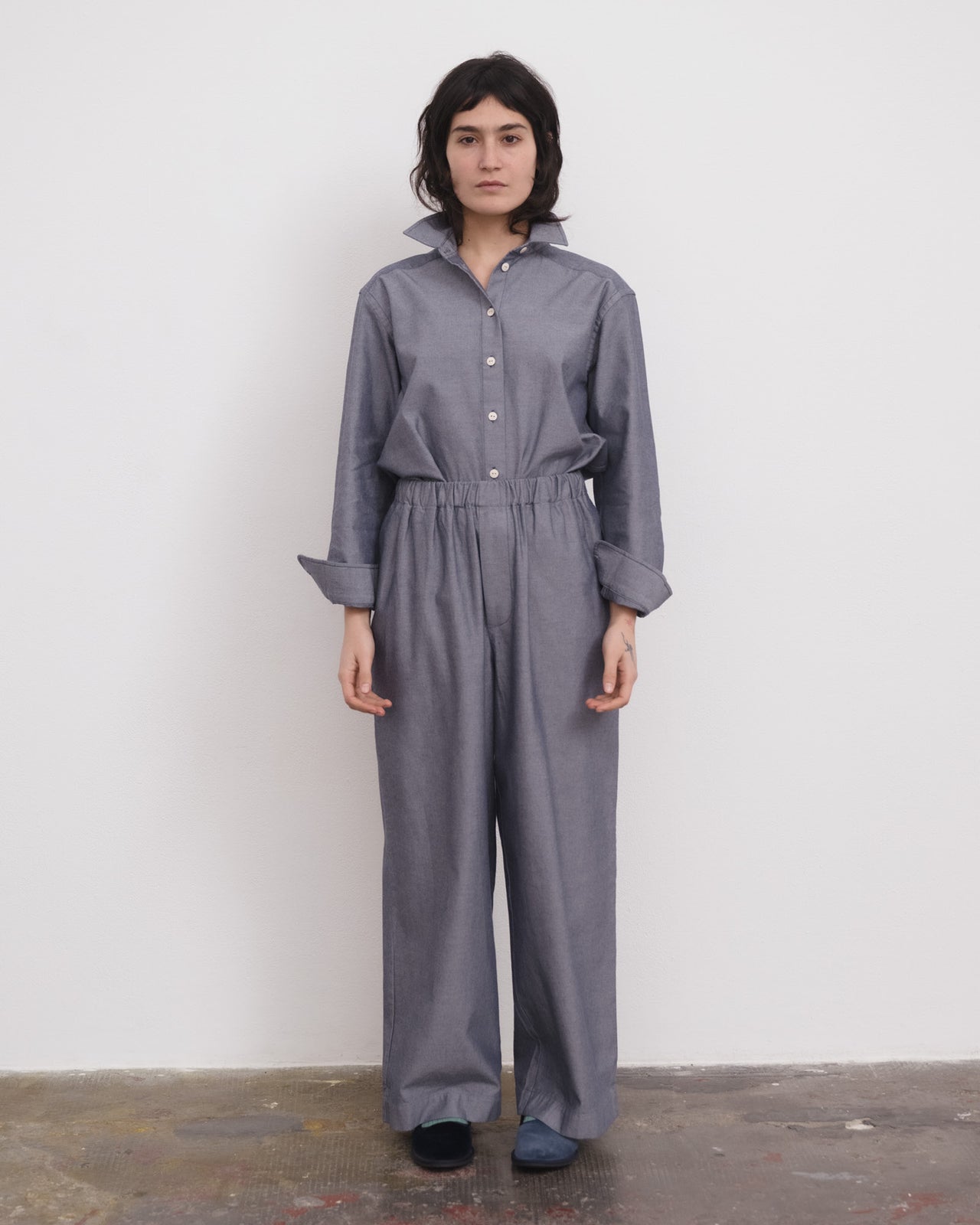 Claude Pants - Recycled Denim - Dark Denim