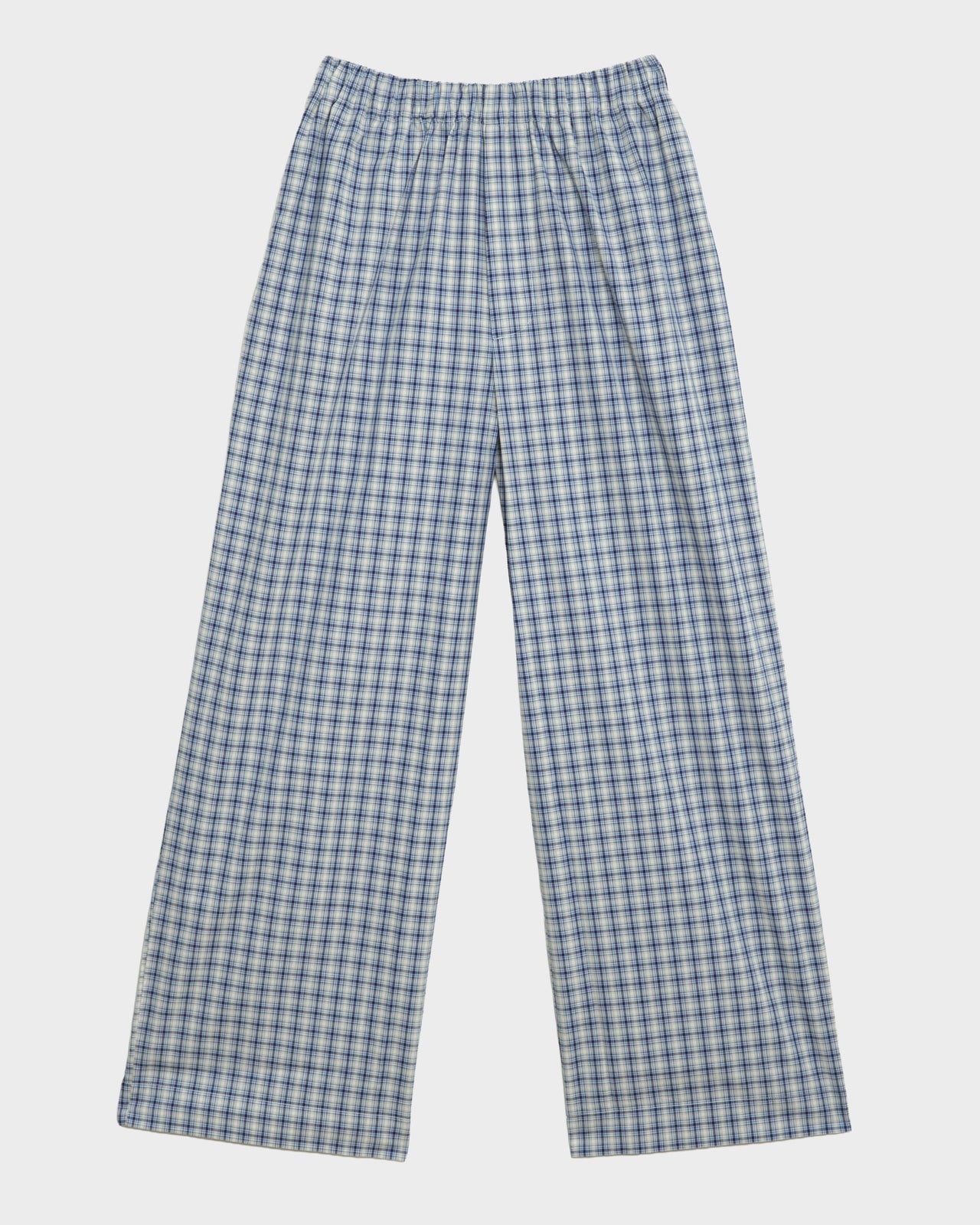 Claude Pants - Organic Cotton - Blue Check