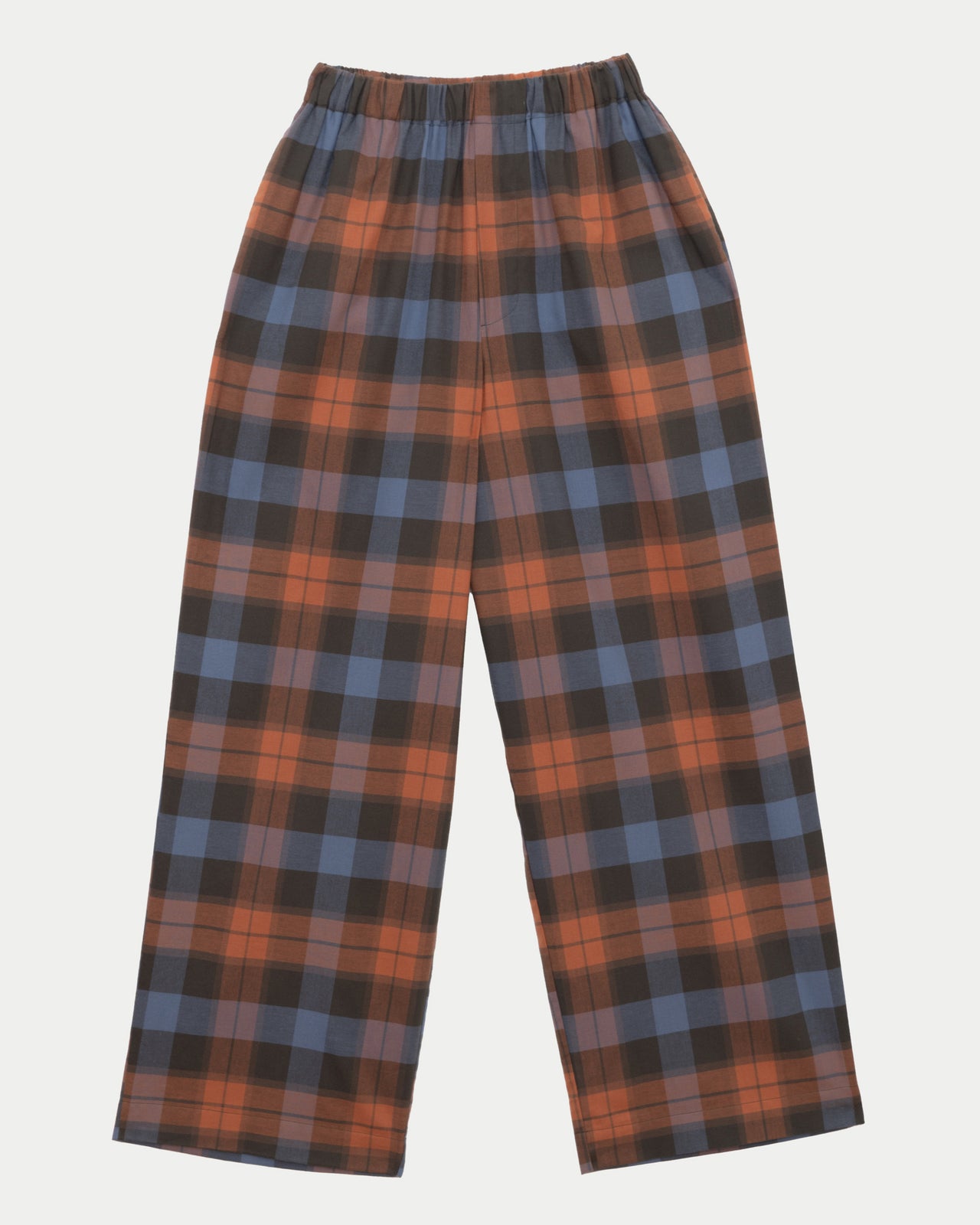 Claude Pants - Organic Cotton Flannel - Frame Plaid