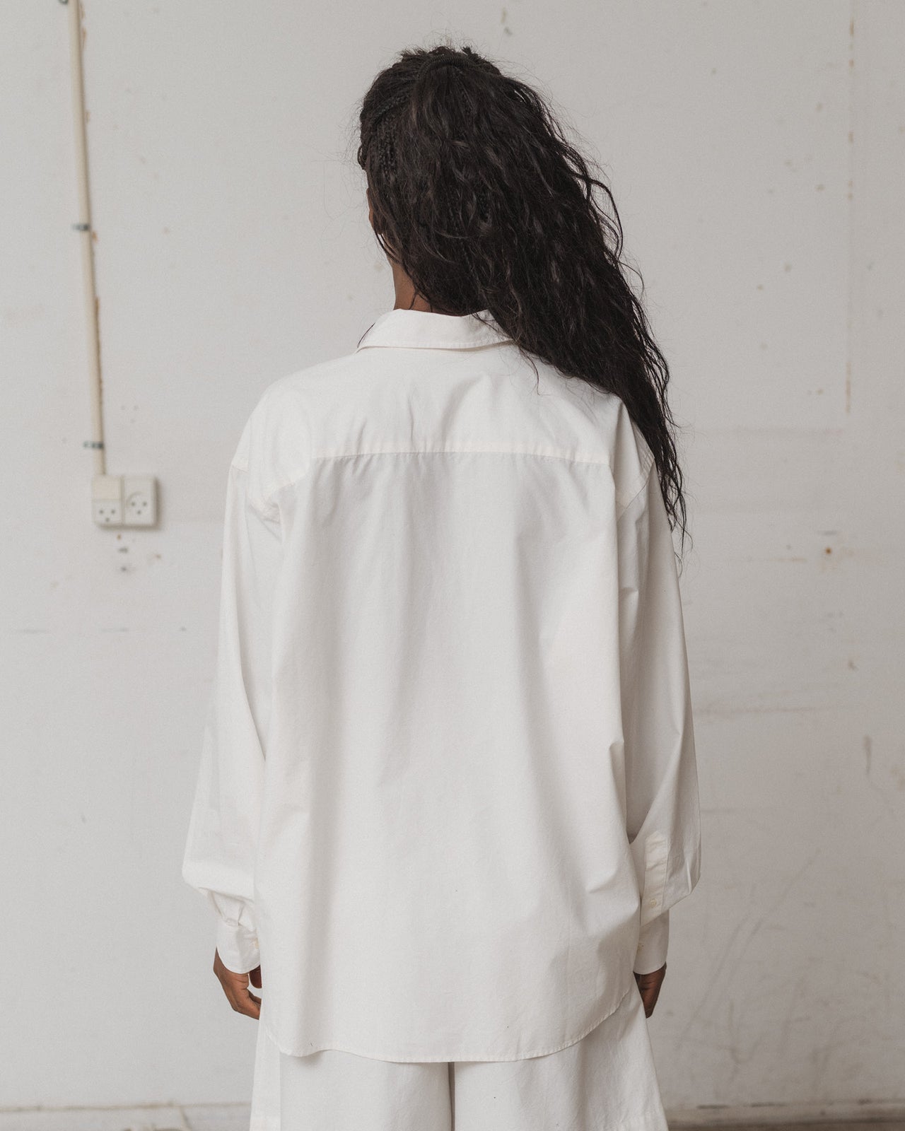 Claude Shirt - Organic Cotton Poplin - Undyed