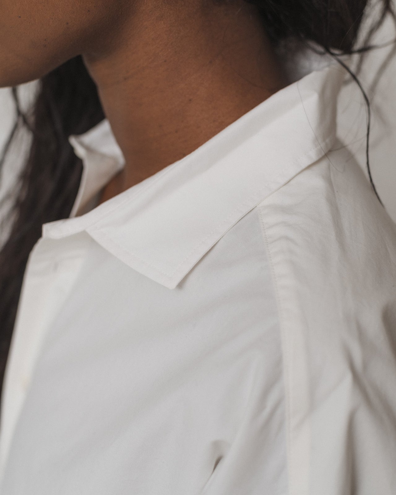 Claude Shirt - Organic Cotton Poplin - Undyed