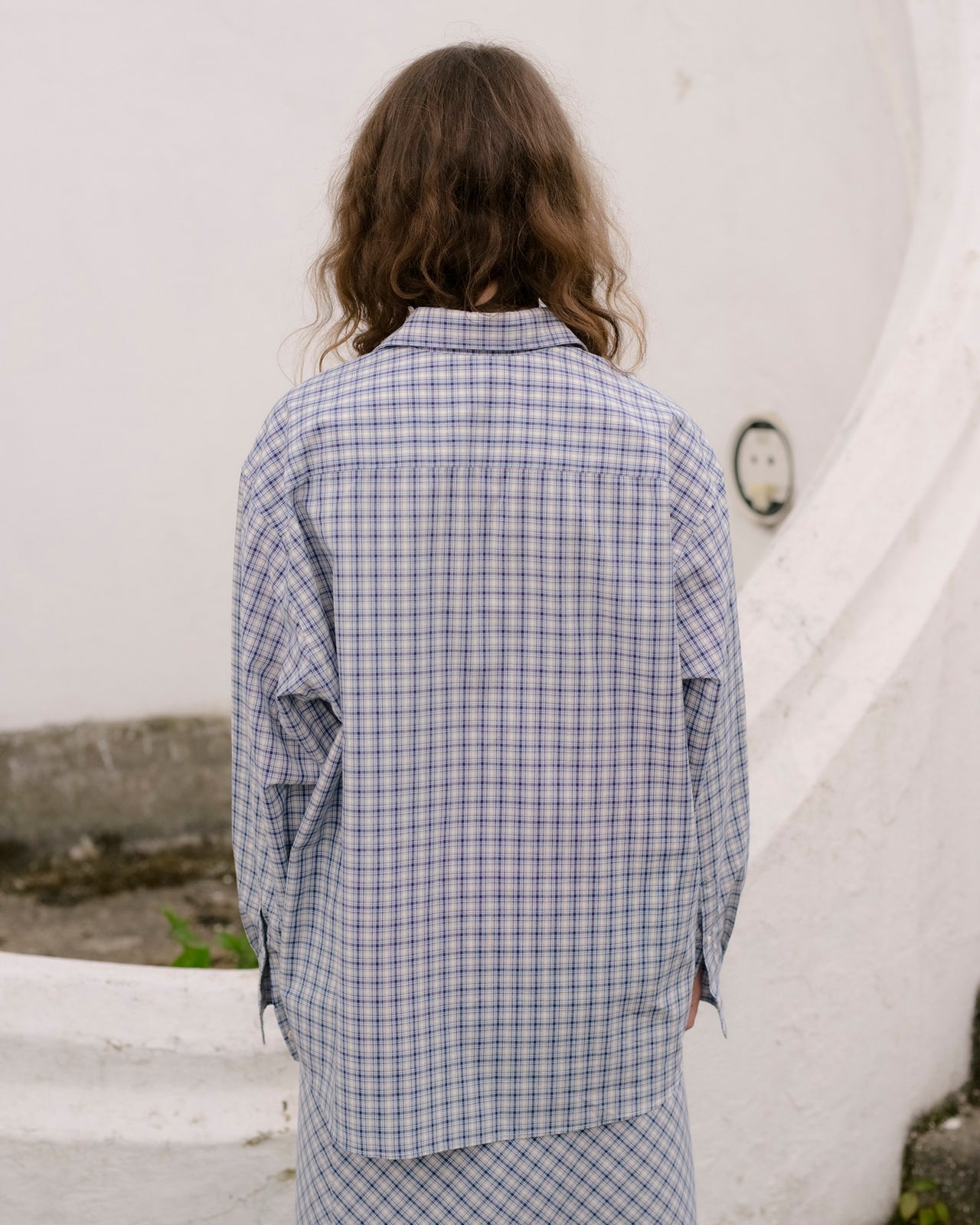 Claude Shirt - Organic Cotton - Blue Check