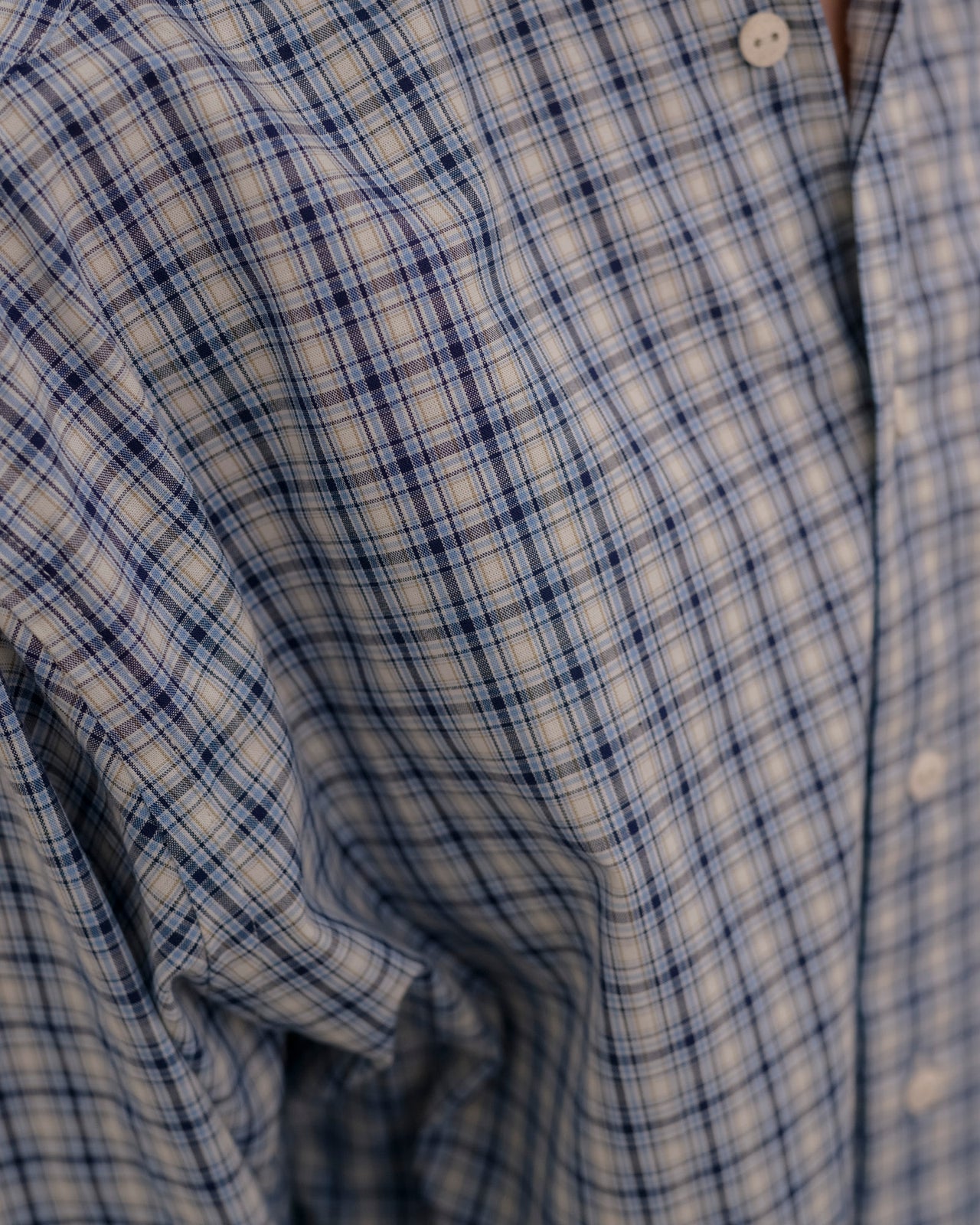 Claude Shirt - Organic Cotton - Blue Check