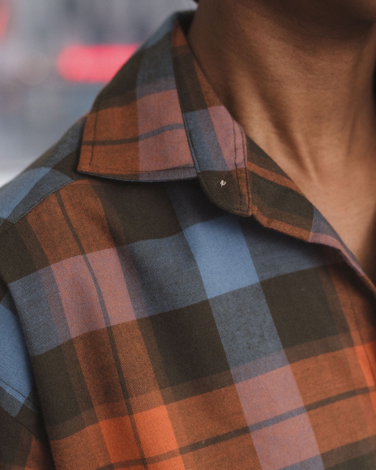 Claude Shirt - Organic Cotton Flannel - Frame Plaid