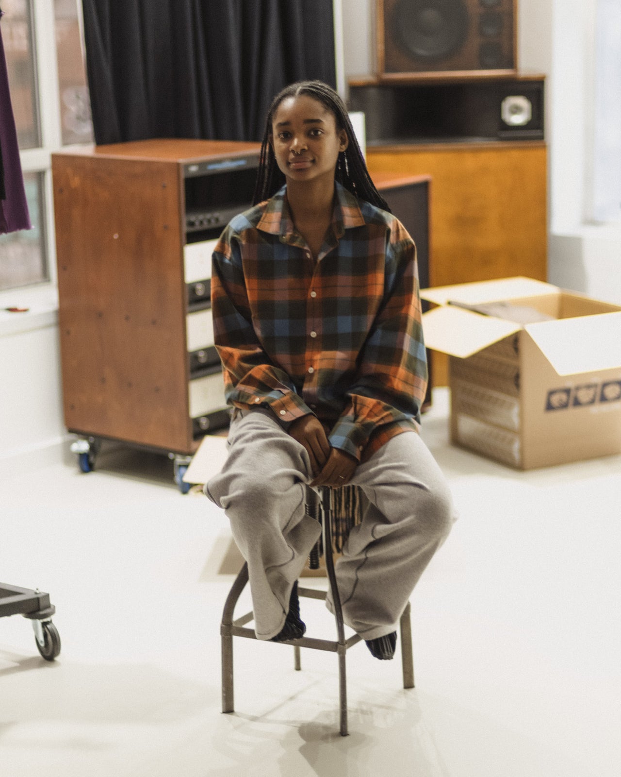 Claude Shirt - Organic Cotton Flannel - Frame Plaid