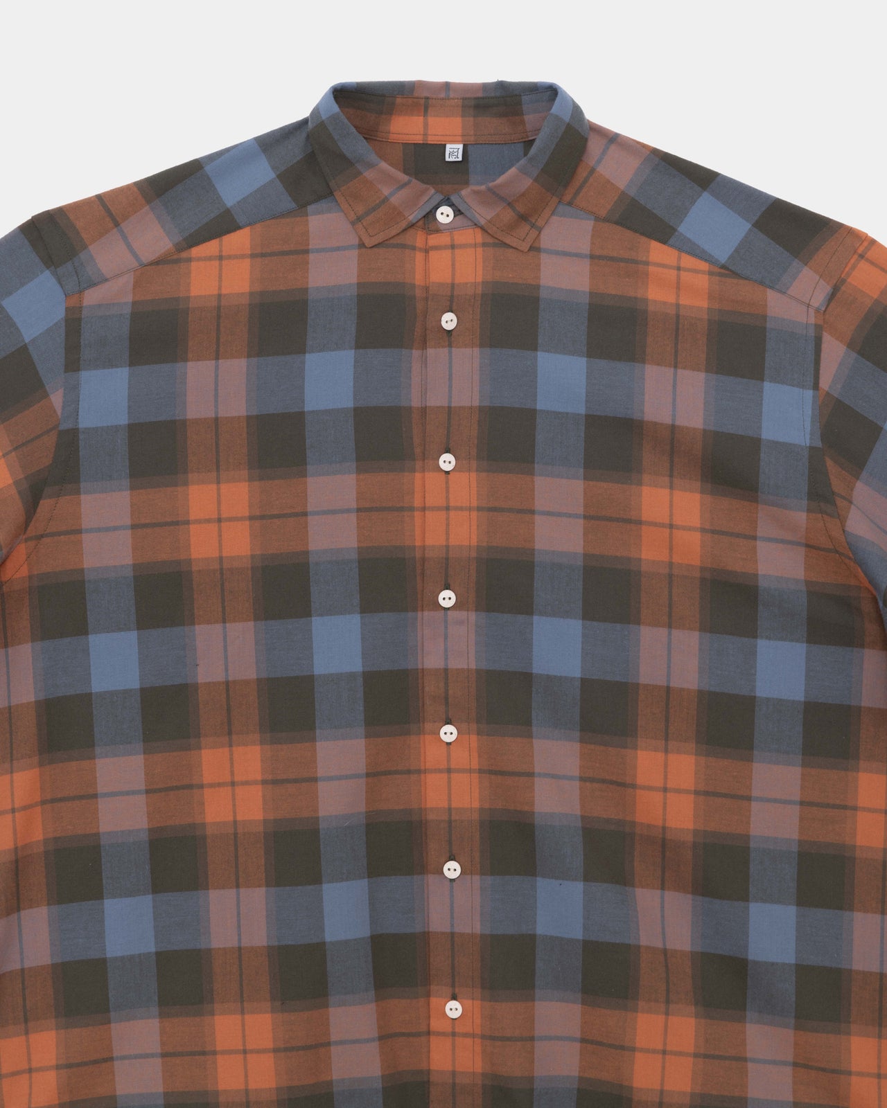 Claude Shirt - Organic Cotton Flannel - Frame Plaid