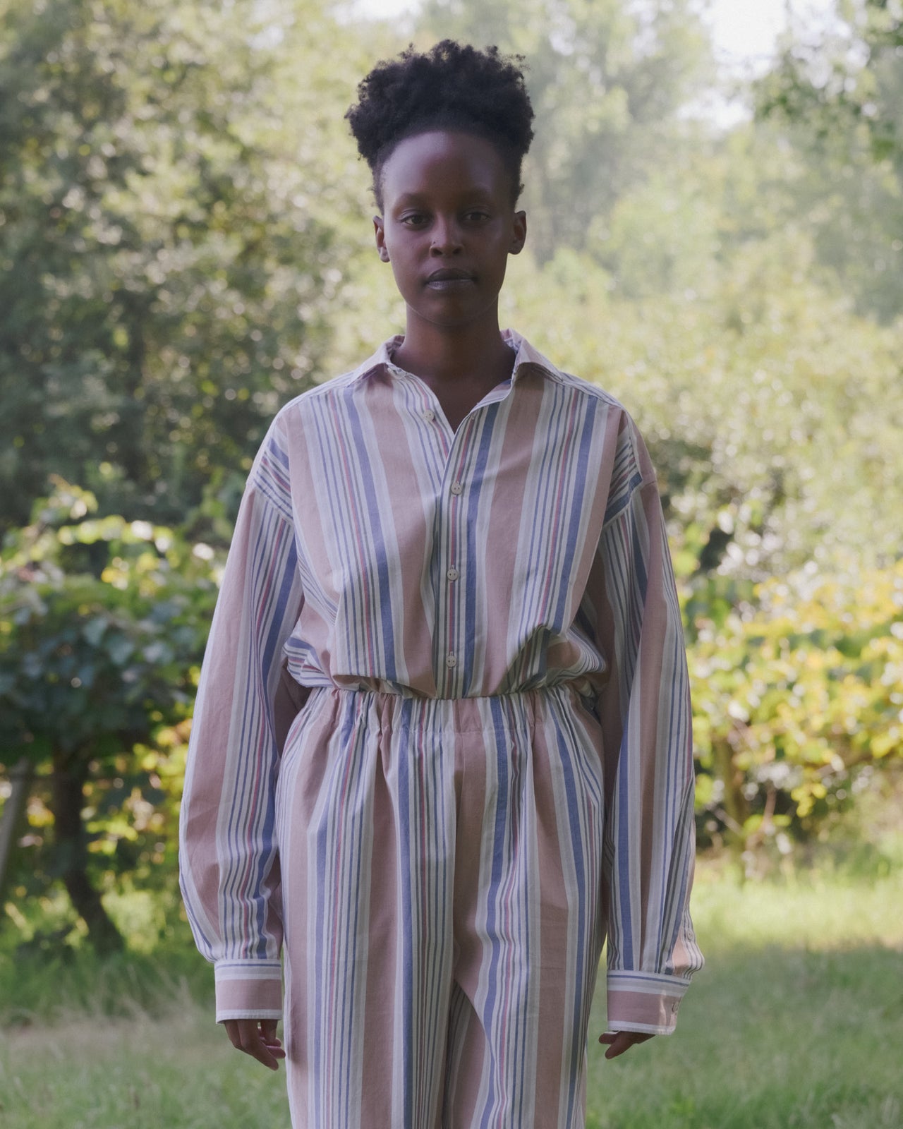 Claude Shirt - Organic Cotton Poplin - Martinique Brick