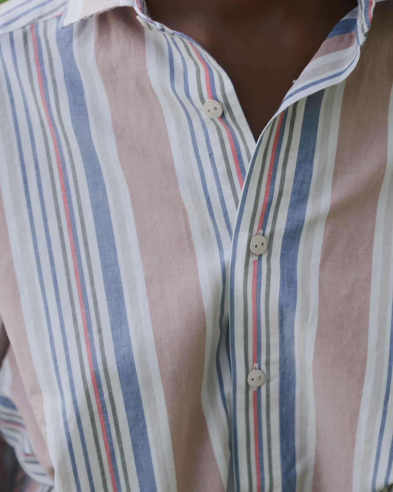 Claude Shirt - Organic Cotton Poplin - Martinique Brick