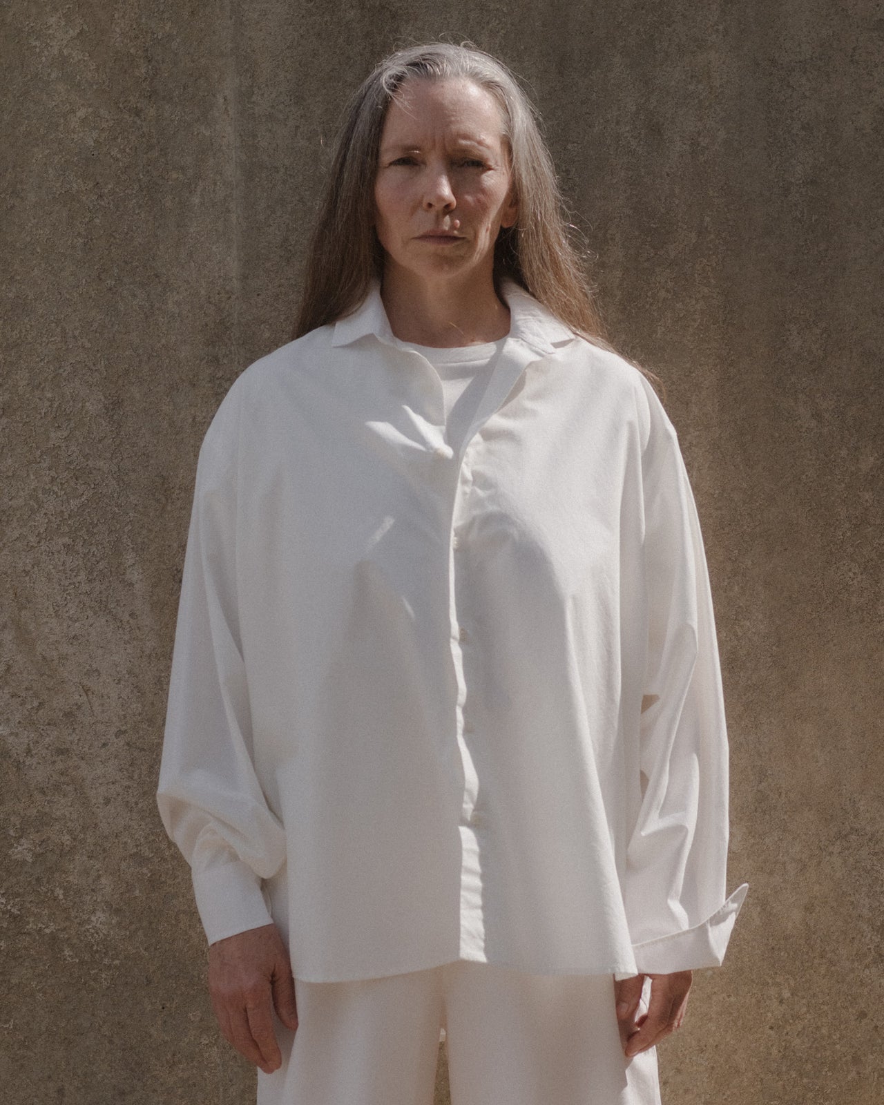 Claude Shirt - Organic Cotton Poplin - Undyed