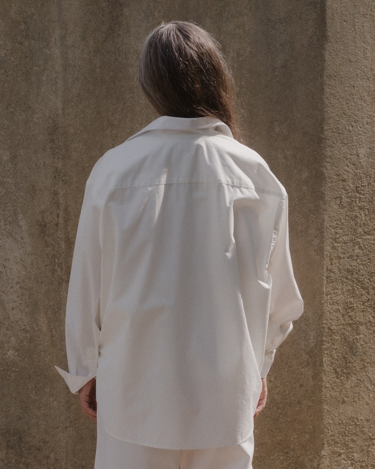 Claude Shirt - Organic Cotton Poplin - Undyed