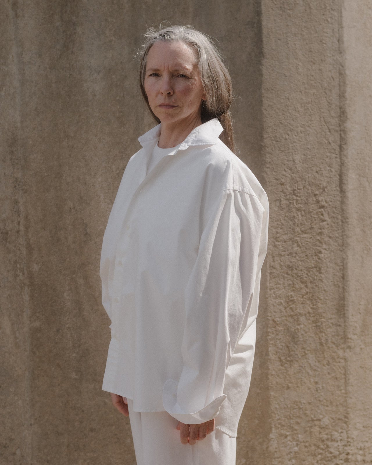 Claude Shirt - Organic Cotton Poplin - Undyed