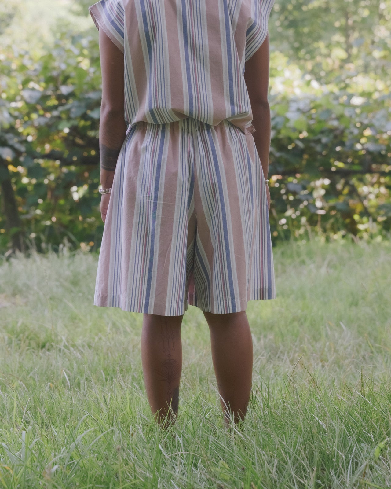 Claude Shorts - Organic Cotton Poplin - Martinique Brick