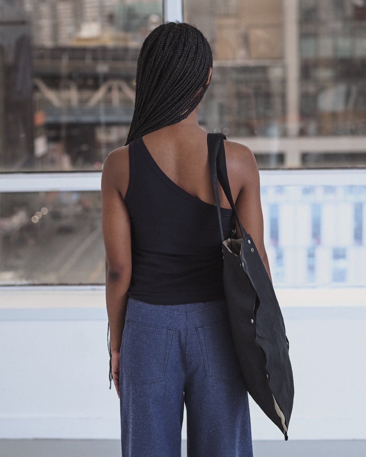 Clavo Bag - Technical Cotton - Black / Khaki