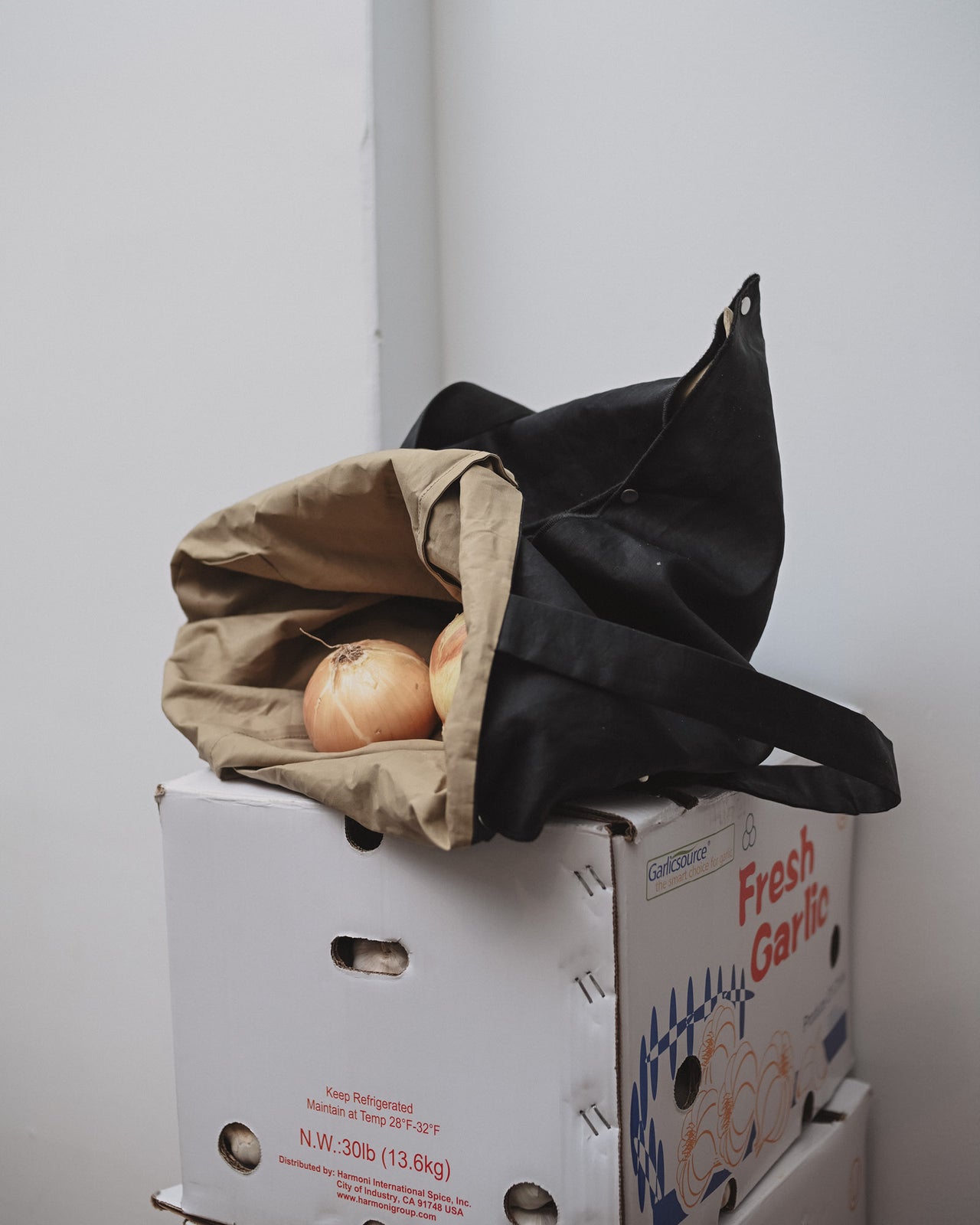 Clavo Bag - Technical Cotton - Black / Khaki