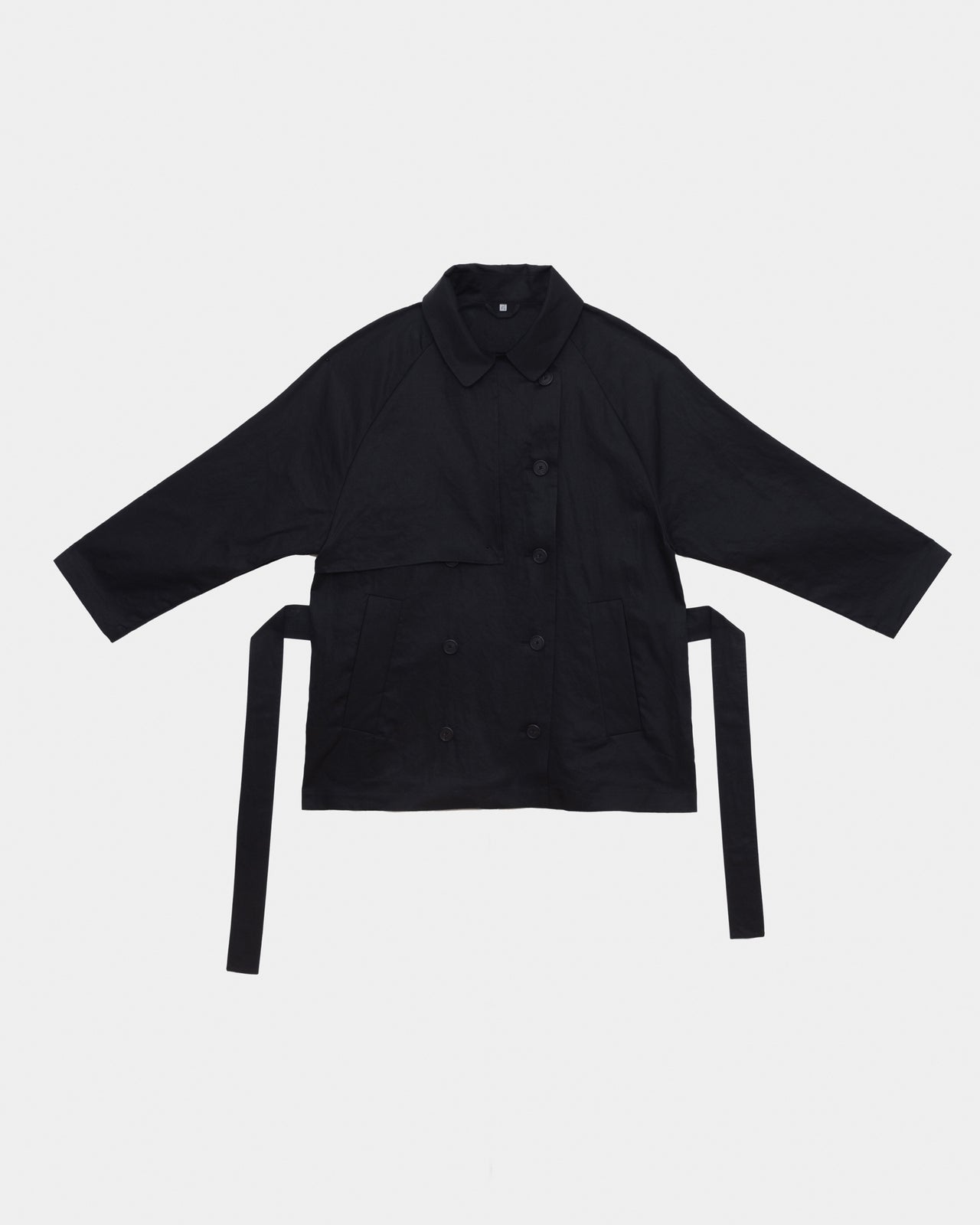 Clavo Coat - Technical Cotton - Black