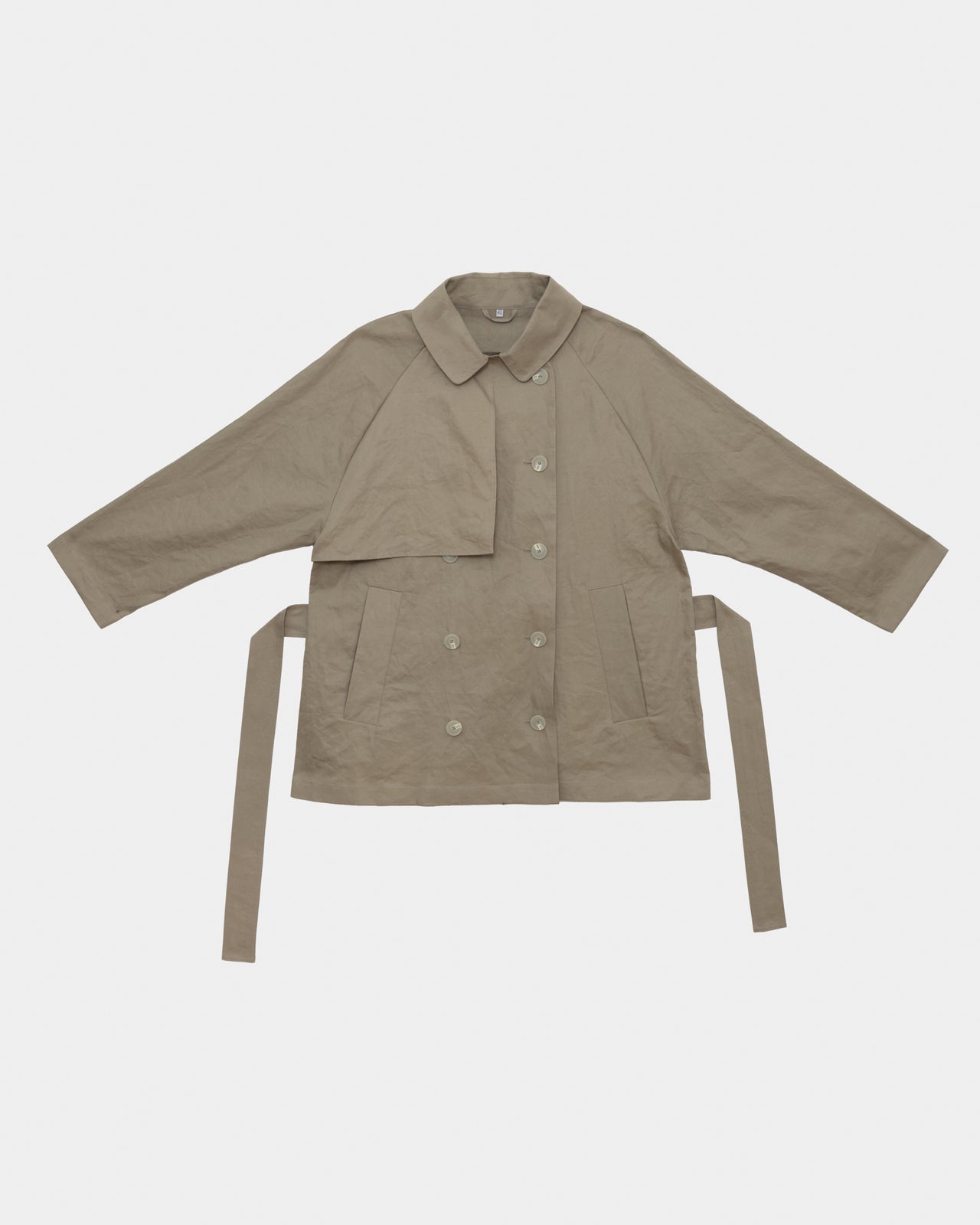 Clavo Coat - Technical Cotton - Khaki