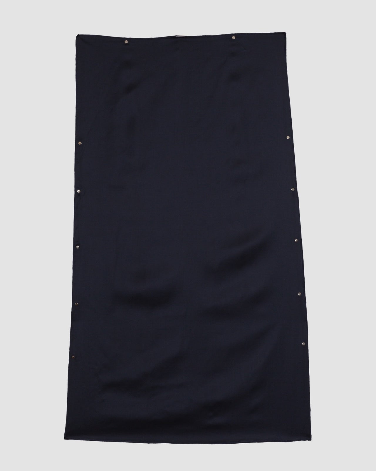 Clavo Dress - Ecovero Satin - Blue Black